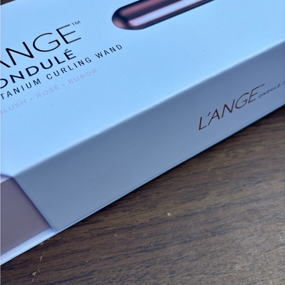 L’ange ondulé 25mm titanium curling wand blush rose - Picture 5 of 8